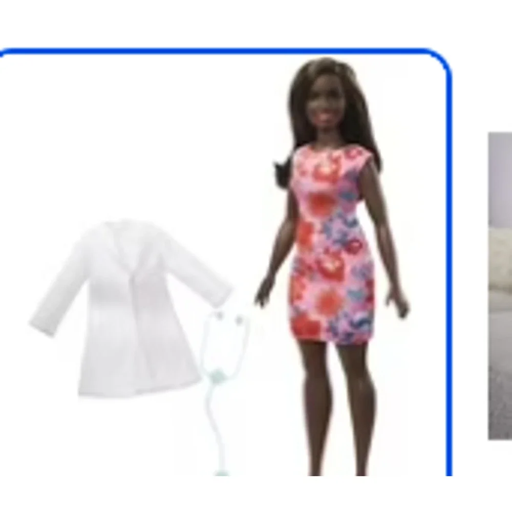Barbie  You Can Be Anything Doctor Barbie With Curvy Shape NWT